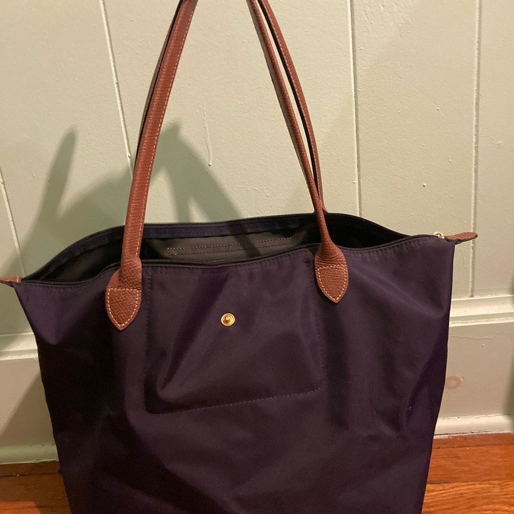 Purple Longchamp Bag